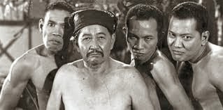 Sudin, Pendekar Mustar, Ajis, and Ramli together